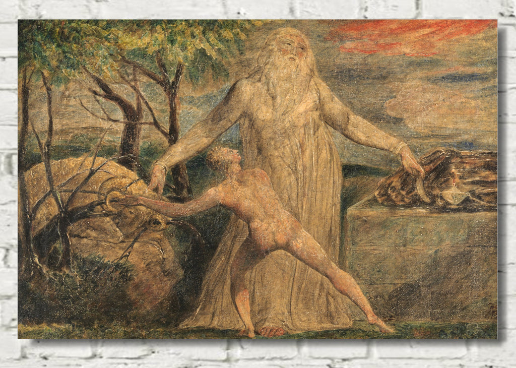 William Blake, Abraham and Isaac