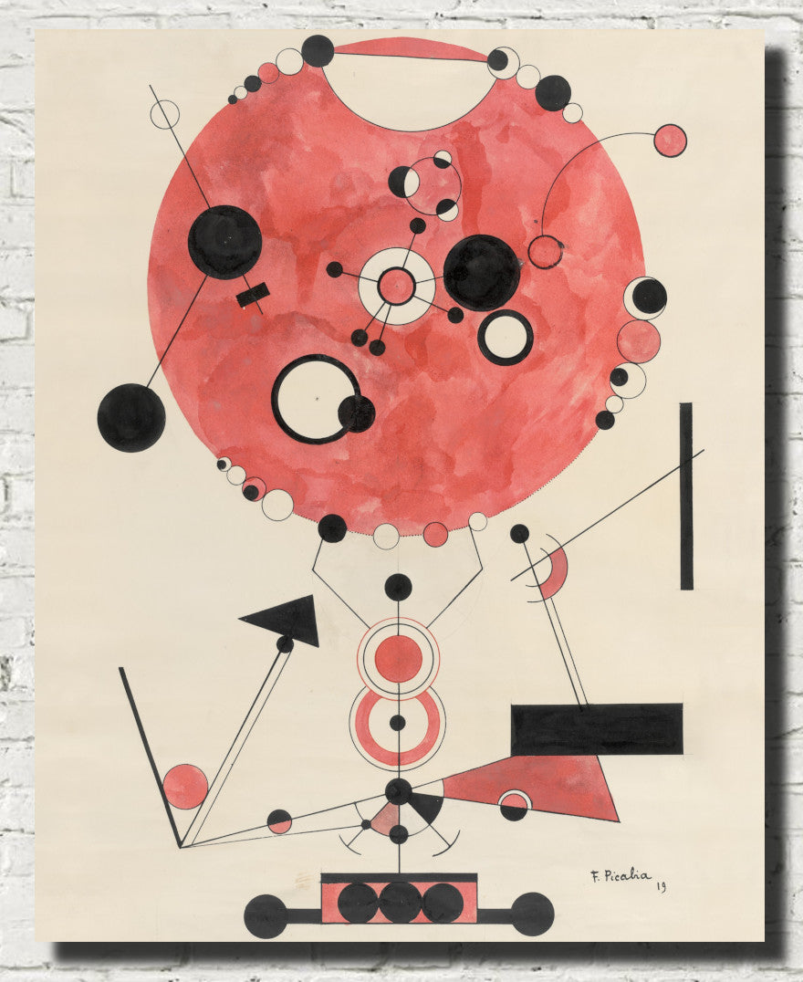 Abstarct, Francis Picabia Fine Art Print