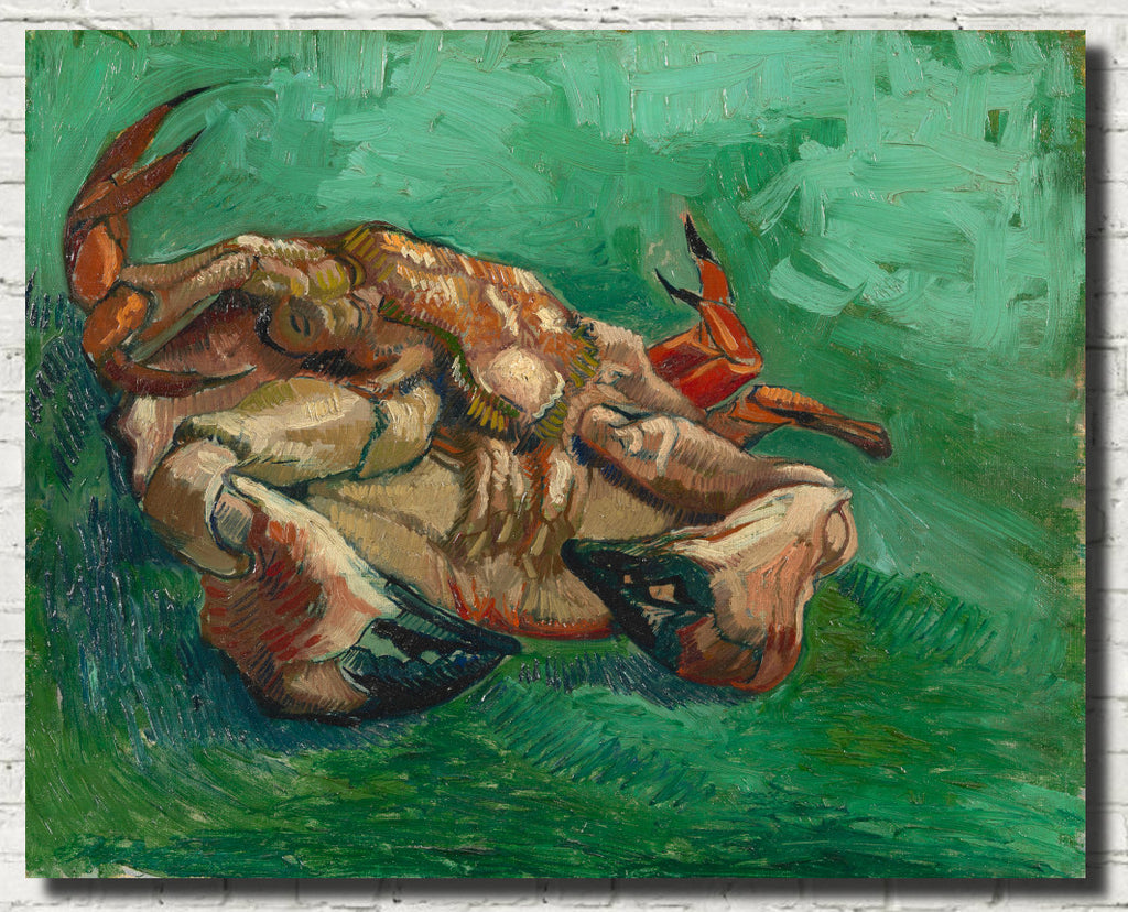 Vincent Van Gogh Fine Art Print, A Crab on its Back