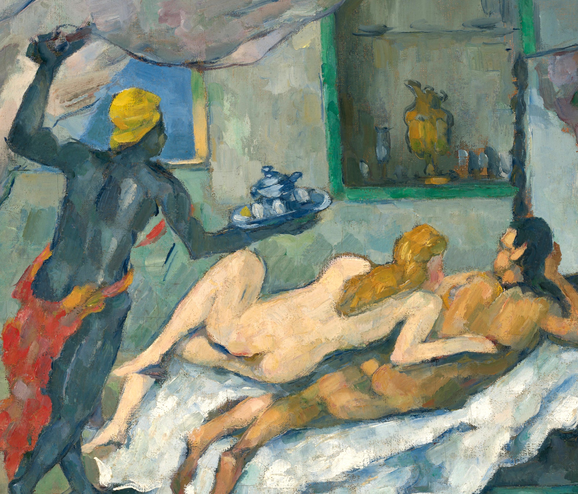 Paul Cézanne Impressionist Fine Art Print, Afternoon in Naples