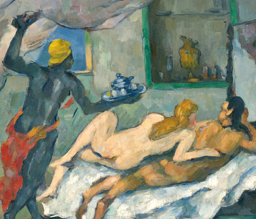 Paul Cézanne Impressionist Fine Art Print, Afternoon in Naples