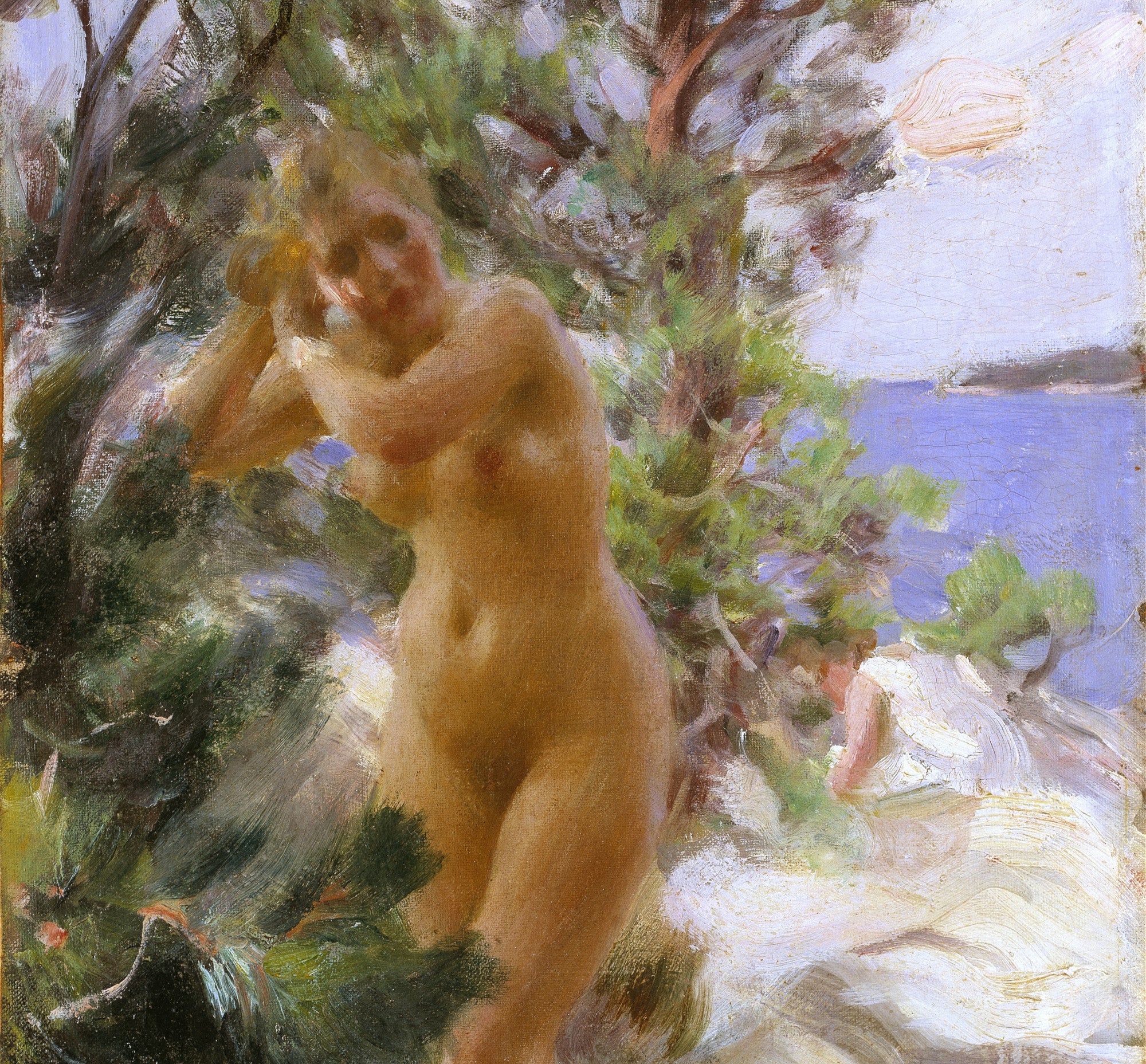 After the Bath, Anders Zorn Fine Art Print