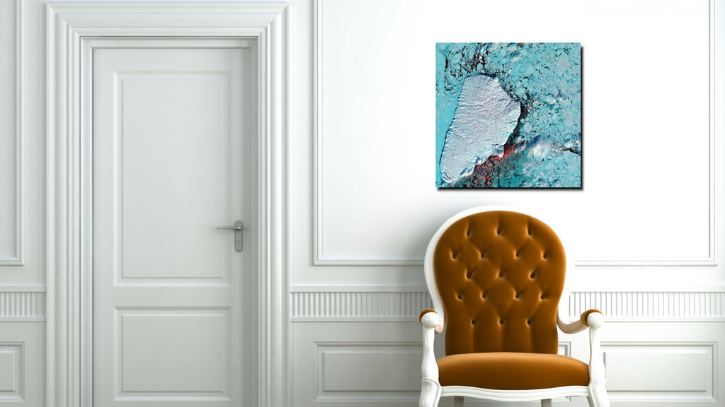 Photographic Art Print, Akpatok Island in Ungava Bay in northern Quebec
