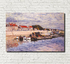 Alfred Sisley Fine Art Print Barges on the Loire