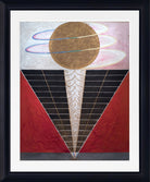 Hilma Af Klint Abstract Framed Art Print, Altarpiece No 2, Hilma Af Klint - Gallerythane