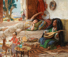 An Afternoon in Algiers, Frederick Arthur Bridgman Fine Art Print