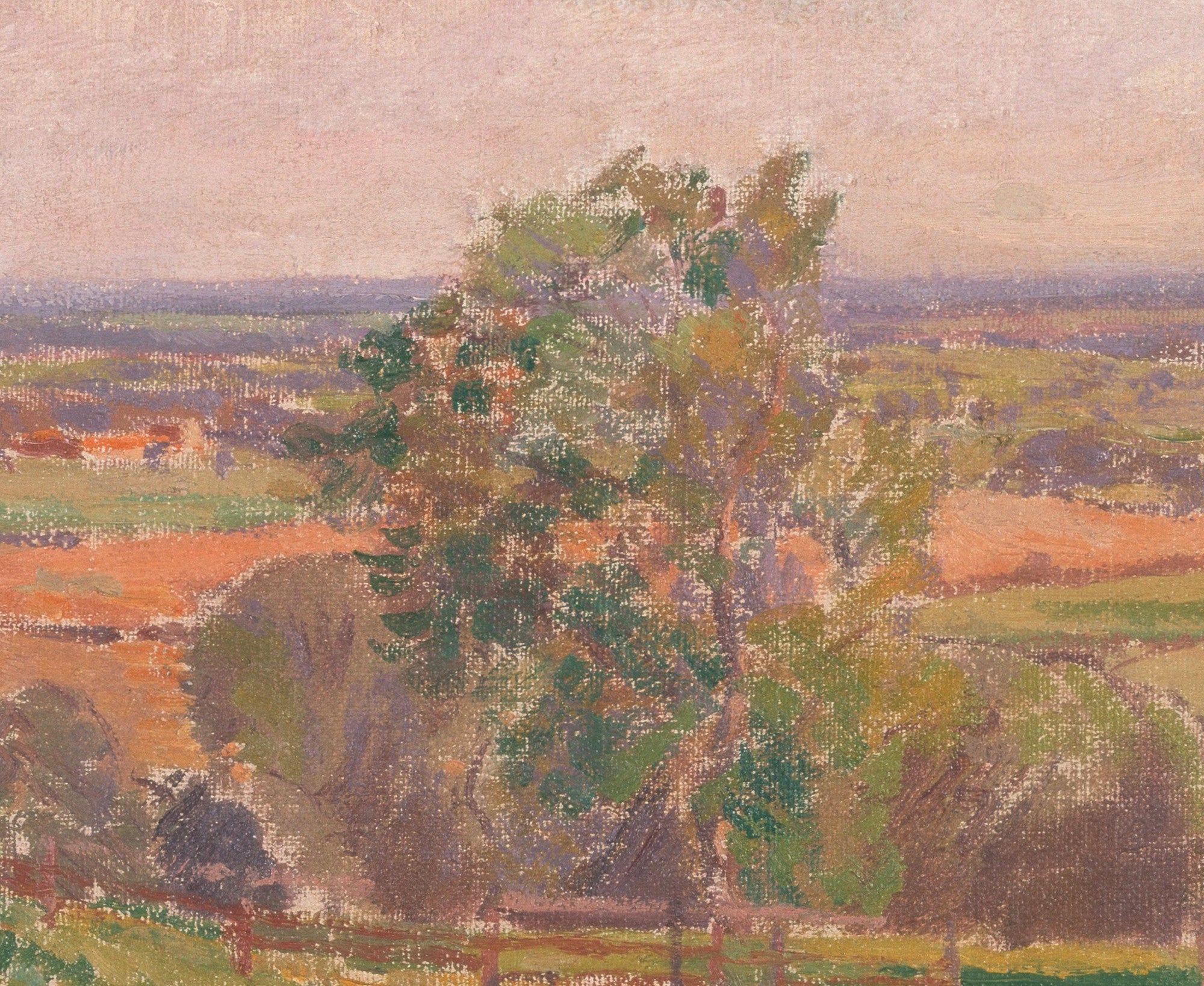 Spencer Gore Post-Impressionist Fine Art Print, An Extensive Landscape in Yorkshire