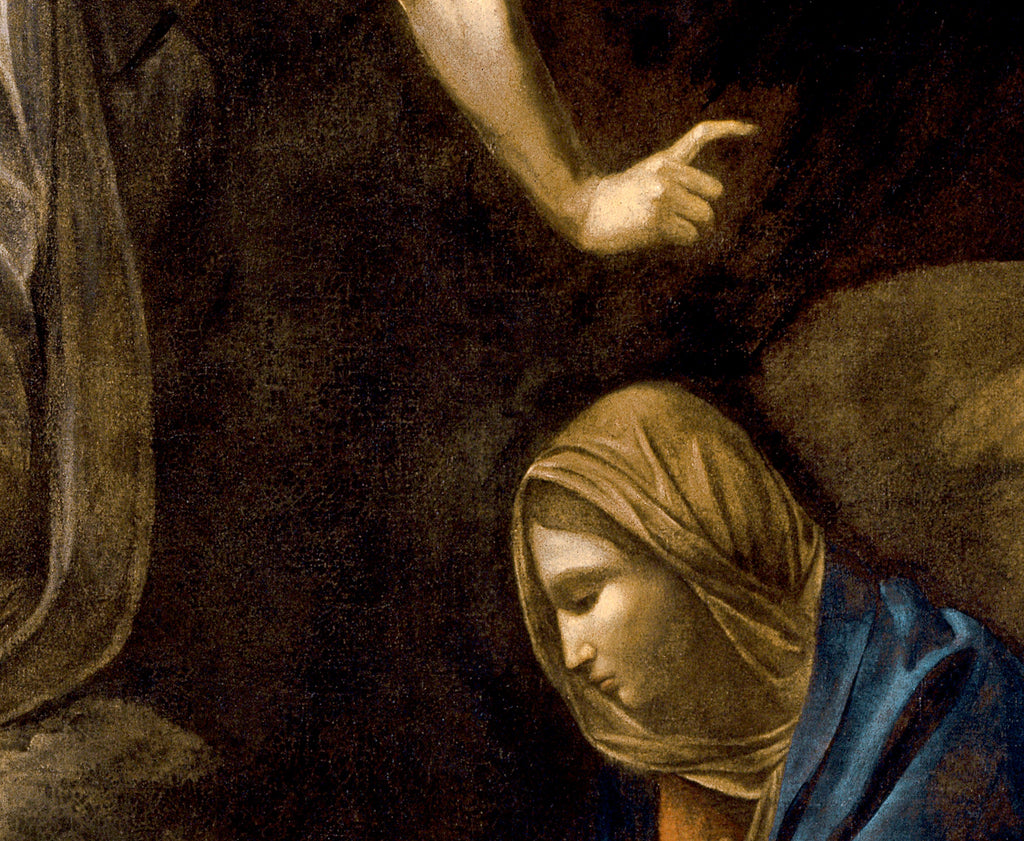 Caravaggio Baroque Fine Art Print, Annunciation