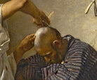 Leon Bonnat Fine Art Print : An Oriental Barbershop