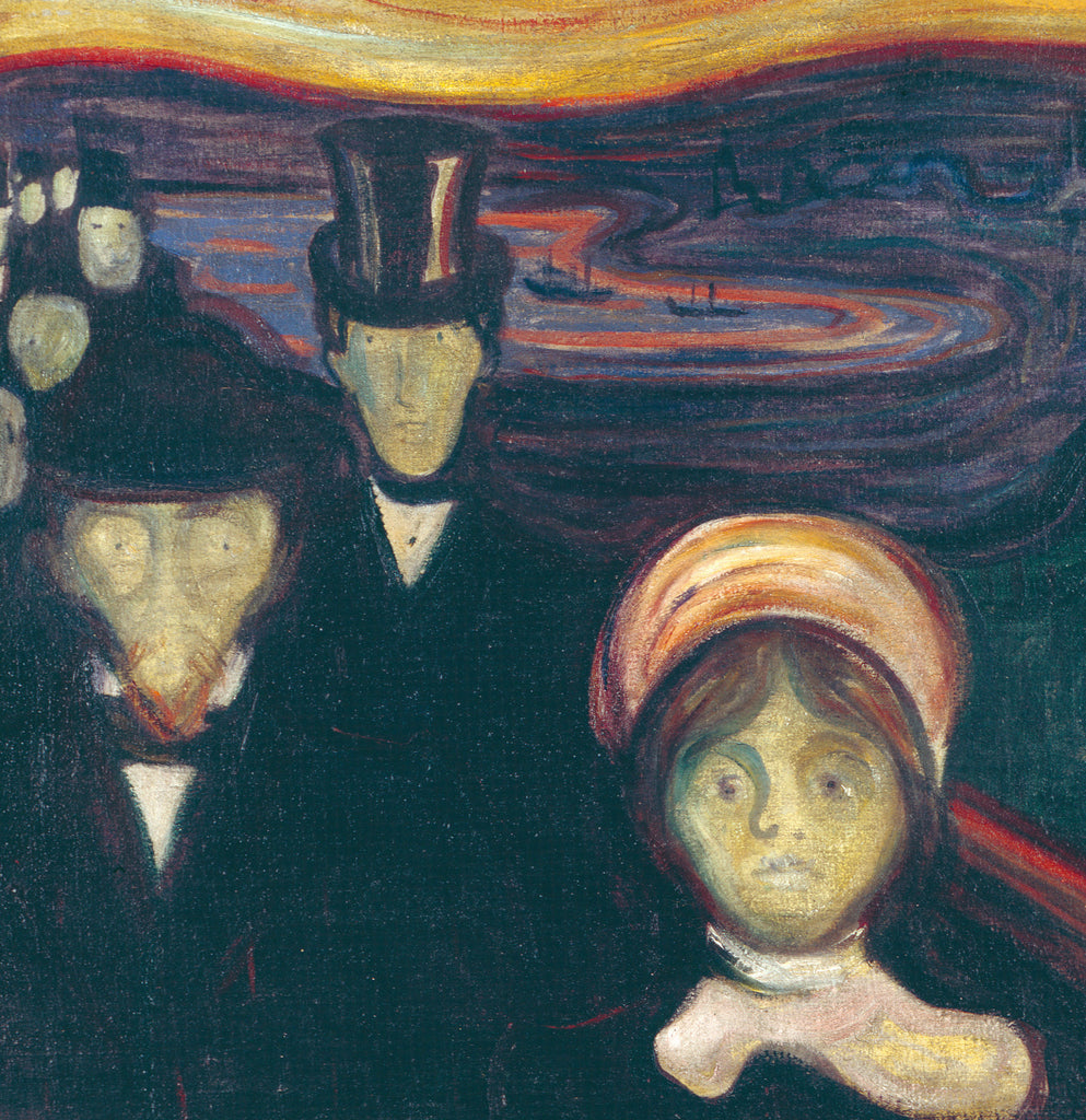Edvard Munch Fine Art Print, Anxiety