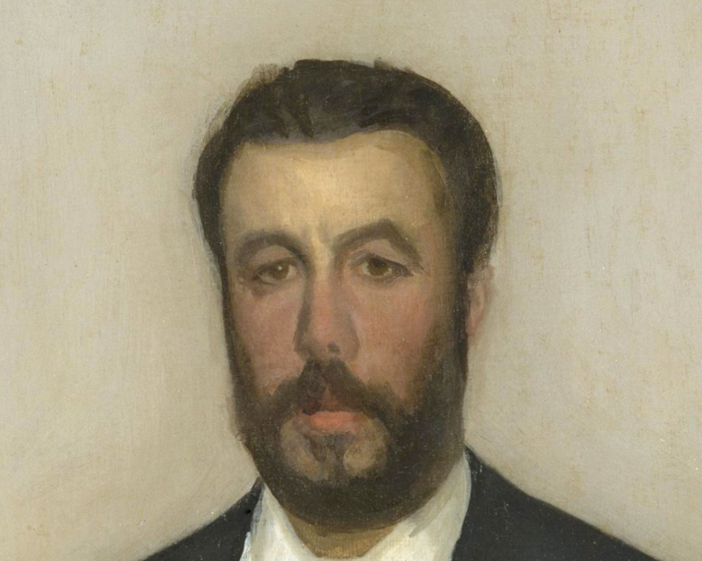 James Whistler Fine Art Print, Portrait of Théodore Duret