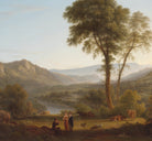 John Glover Fine Art Print : At Matlock - mist rising