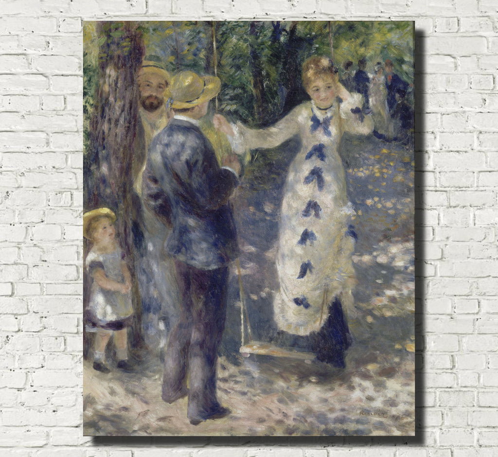 The Swing Renoir, Impressionist Fine Art Print