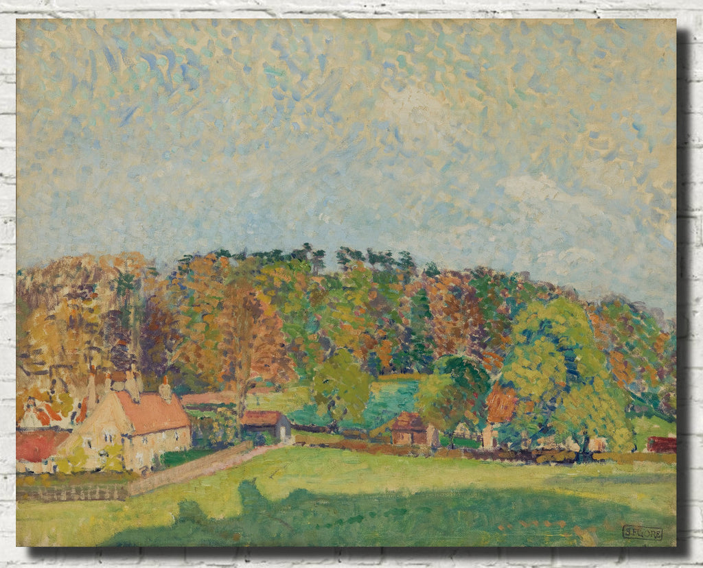 Spencer Gore Post-Impressionist Fine Art Print, Autumn, Sussex