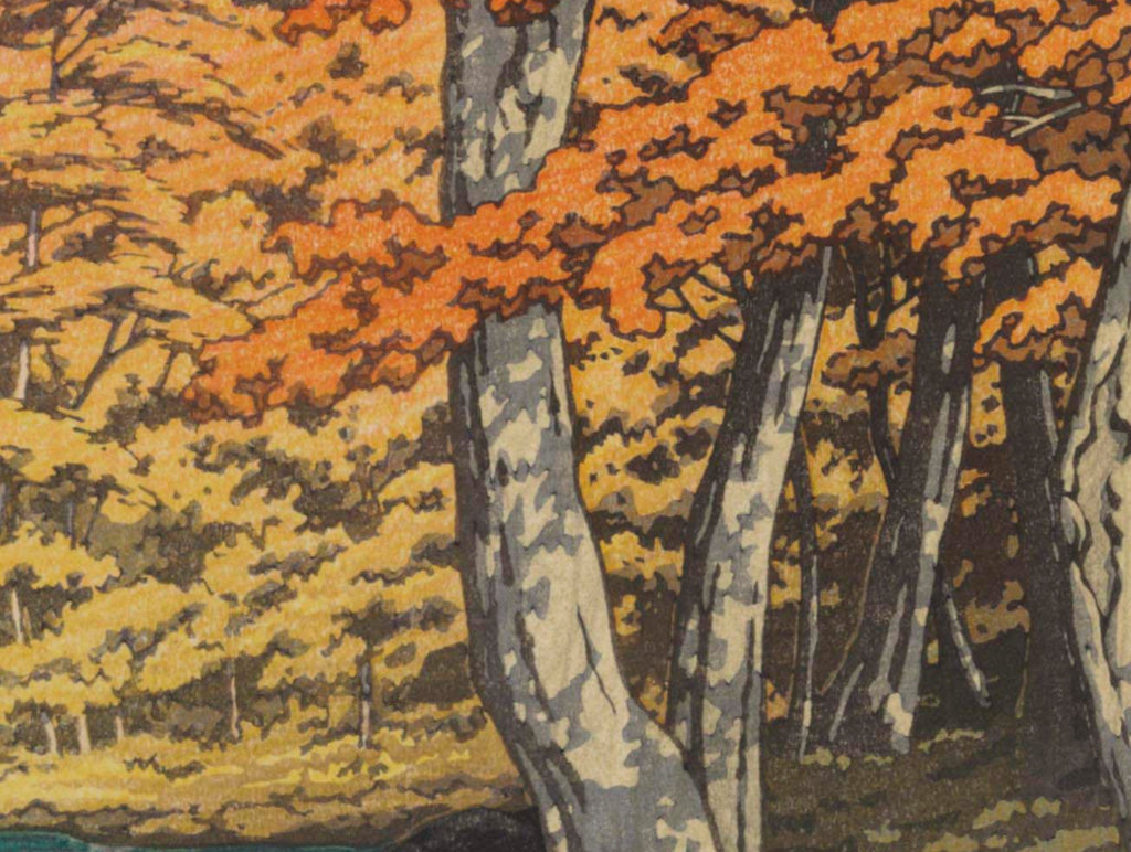 Autumn at Oirase, Hasui Kawase, Japanese Art Print