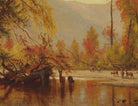 Autumn on the Delaware, Worthington Whittredge