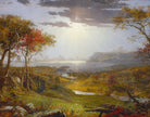 Jasper Francis Cropsey Fine Art Print : Autumn on the Hudson