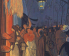 Louis Anquetin Fine Art Print, Avenue de Clichy, le soir, cinq heures