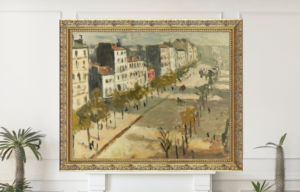 Avenue de Versailles, Albert Marquet, Paris Cityscape