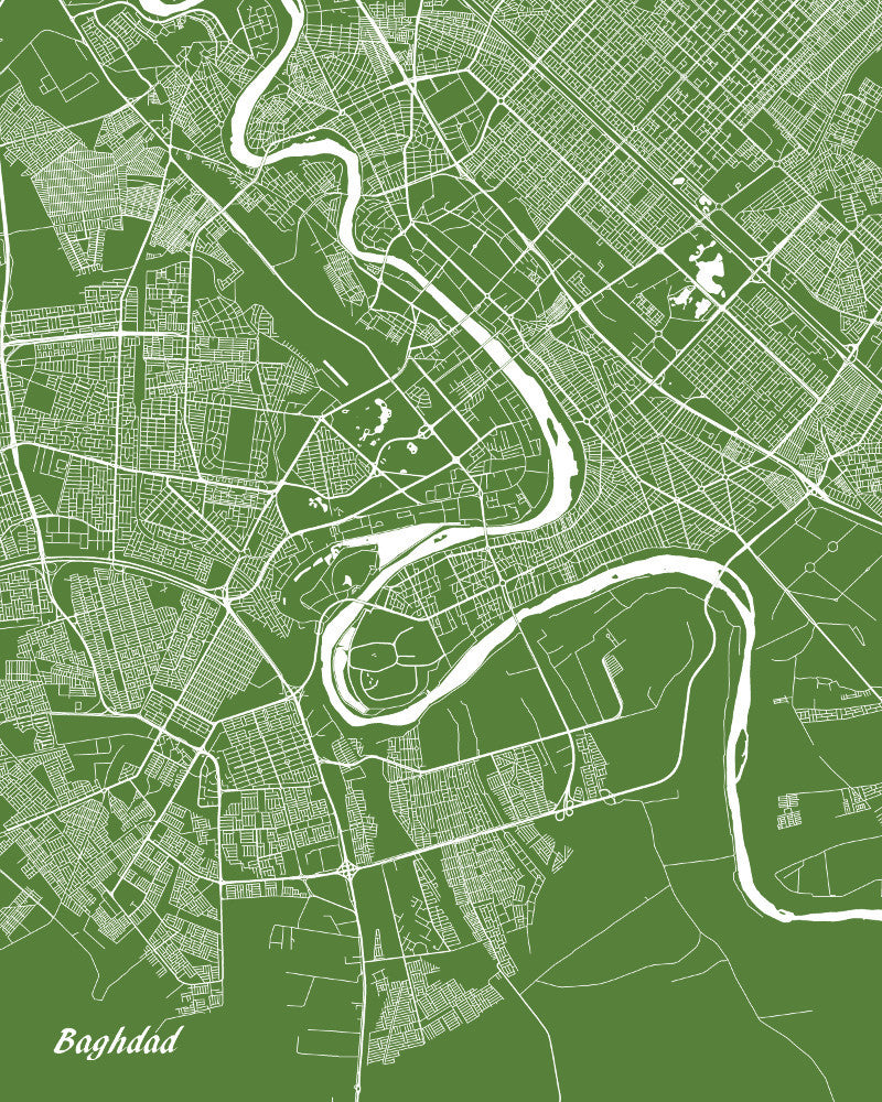 Baghdad City Map