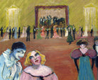 Ball Scene, Marianne von Werefkin Fine Art Print