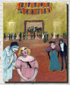 Ball Scene, Marianne von Werefkin Fine Art Print