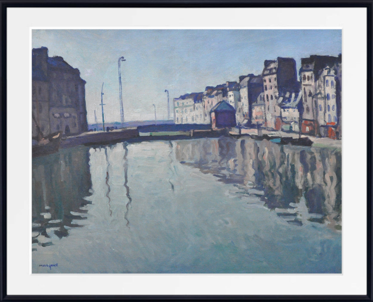 Bassin du Roy (Le Havre, France), Albert Marquet, Harbour Scene