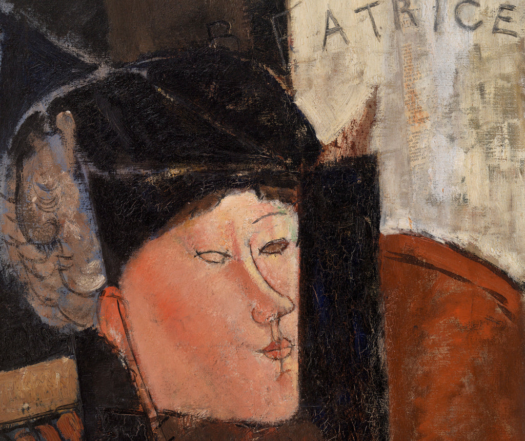 Amedeo Modigliani Fine Art Print : Beatrice