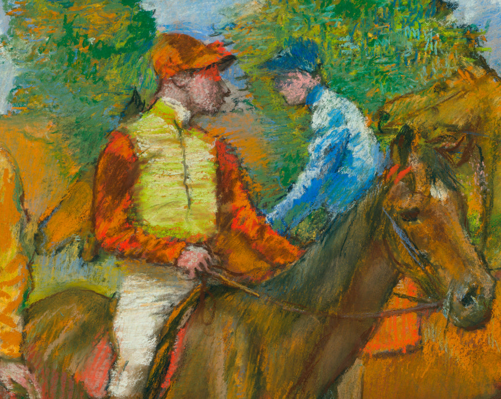 Edgar Degas, Fine Art Print : Before The Race