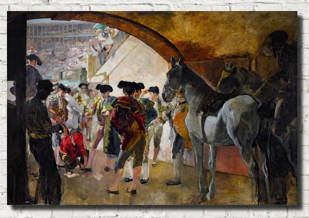 Before the Bullfight, Joaquín Sorolla Fine Art Print