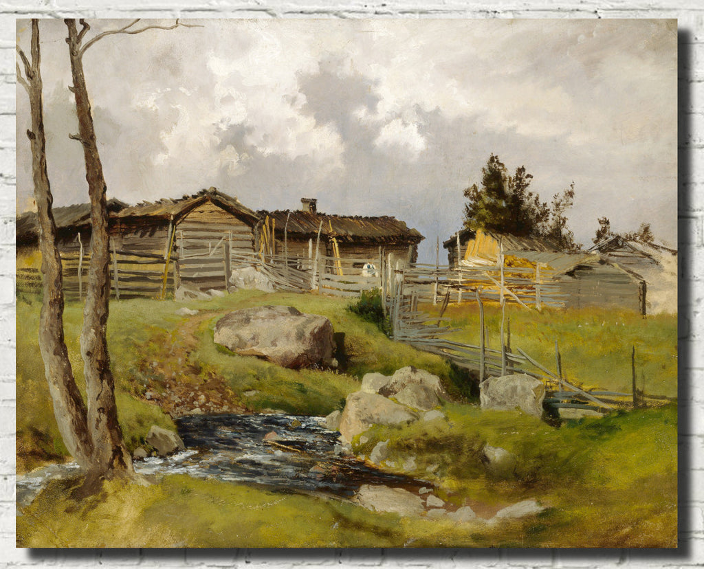 Hjalmar Munsterhjelm Fine Art Print, Before the Thunderstorm
