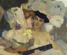 Behind the Scenes, Leo Putz Fine Art Print