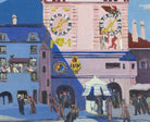Ernst Ludwig Kirchner Expressionism Fine Art Print, Bern with Belltower