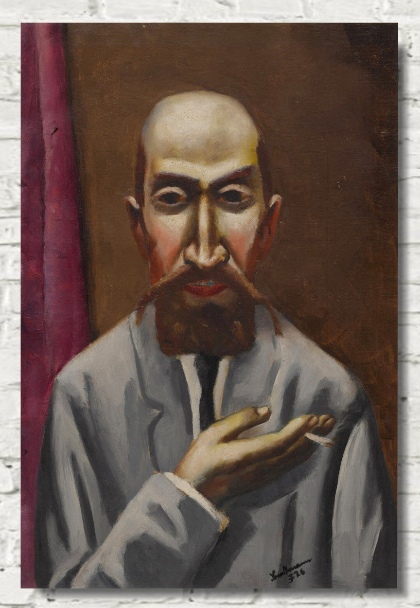 Max Beckmann, Bildnis eines Türken (Portrait of a Turk) (1926) - New Objectivity