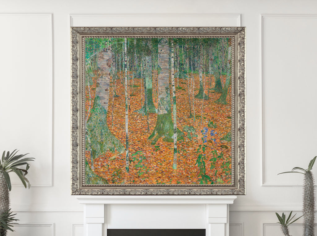 Gustav Klimt, Birch Forest