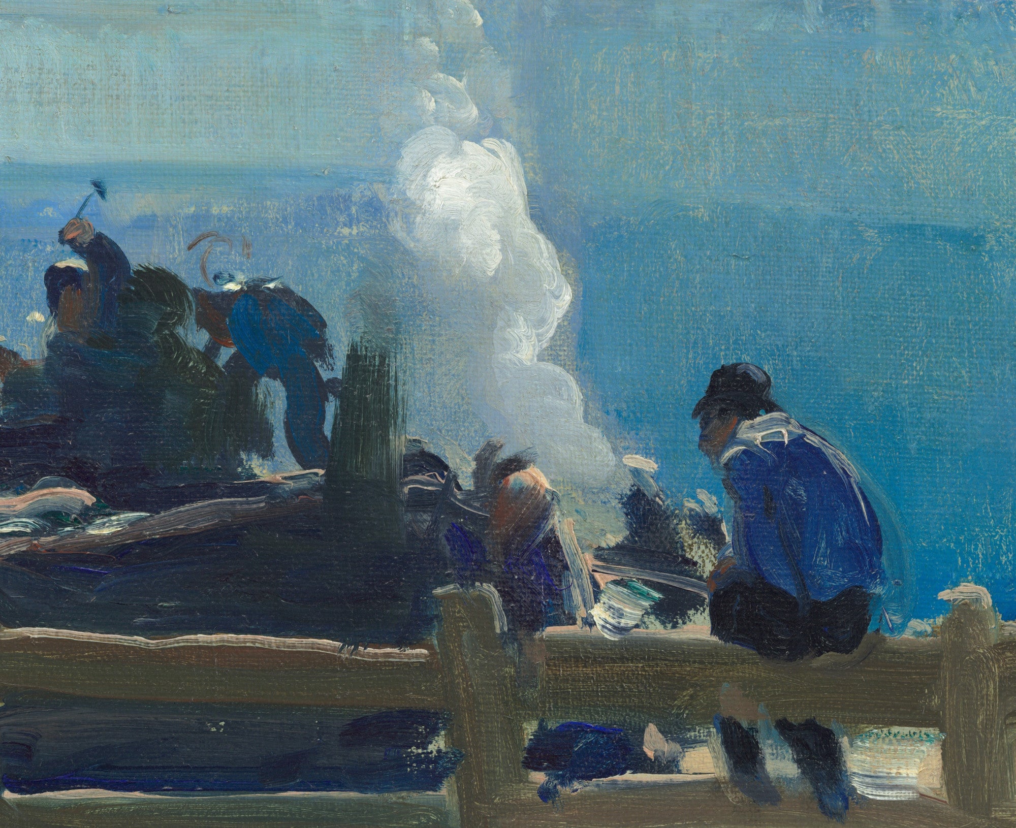 George Bellows Fine Art Print, Blue Morning