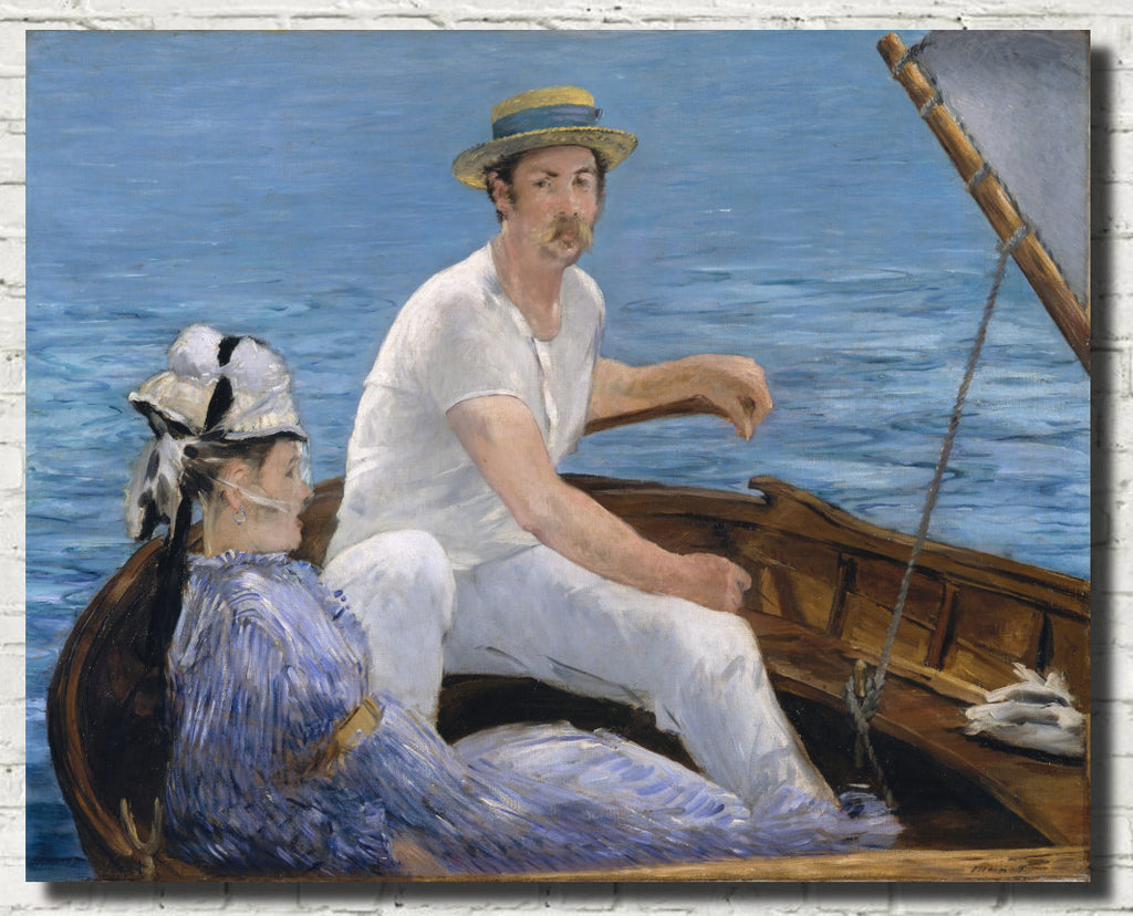 Édouard Manet, French Impressionist Fine Art Print : Boating