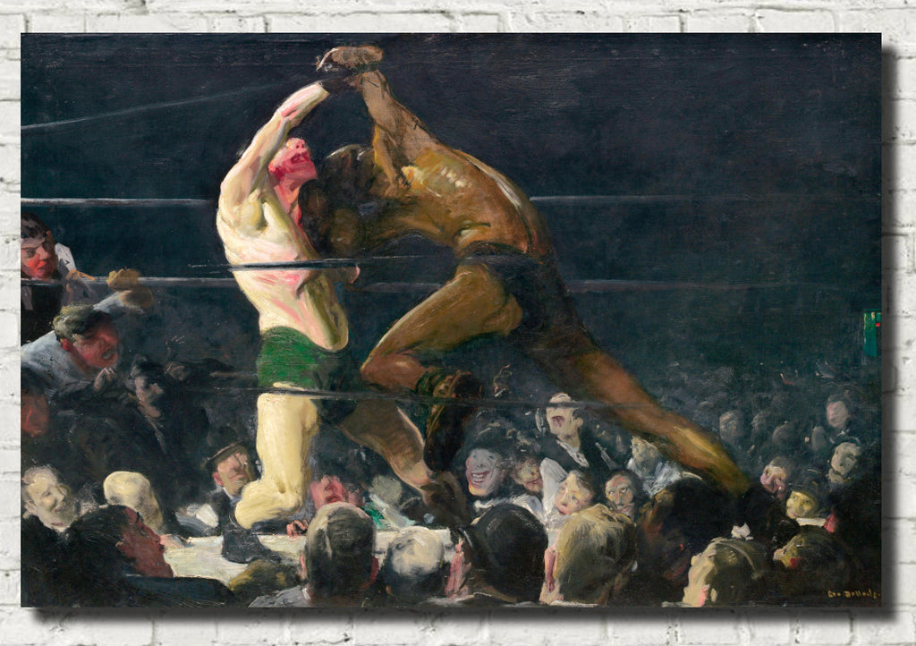 George Bellows Fine Art Print, Both Members of This Club