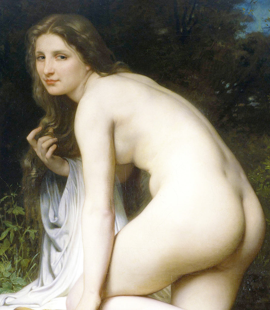 William-Adolphe Bouguereau, Fine Art Print : Female Nude, The Bather