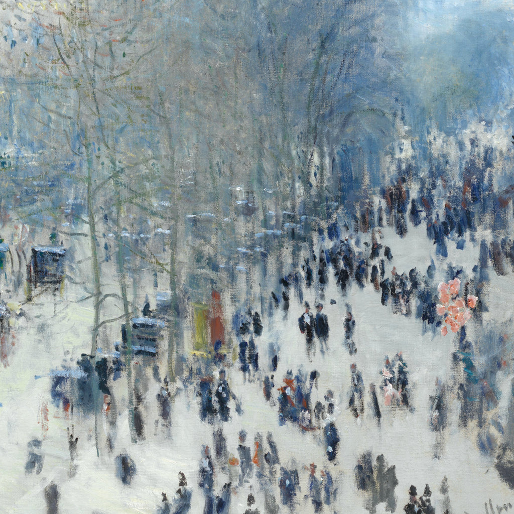 Claude Monet Fine Art Print, Boulevard des Capucines