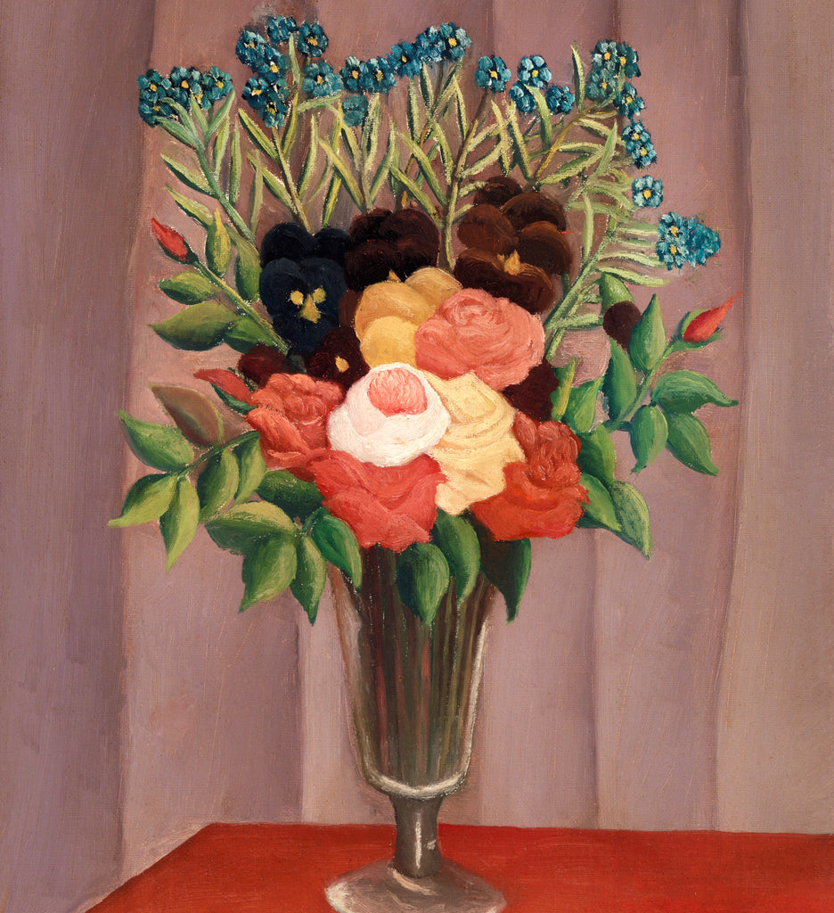 Henri Rousseau, Post-Impressionist Fine Art Print, Bouquet of Flowers