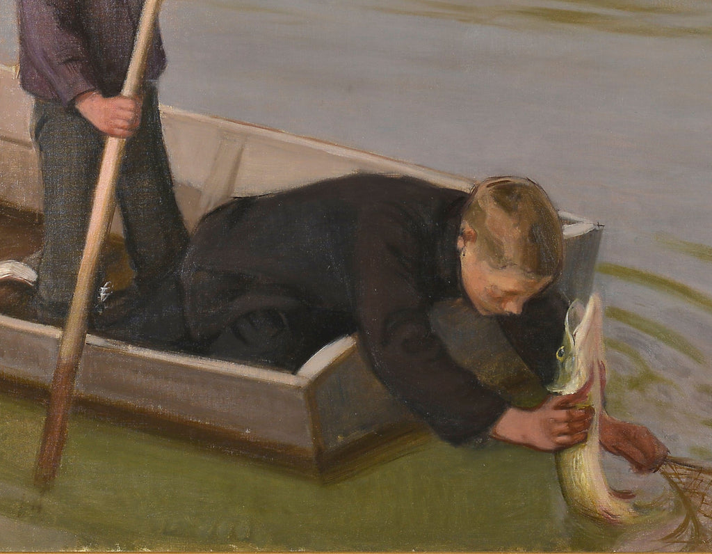 Eero Järnefelt Fine Art Print, Boys Fishing