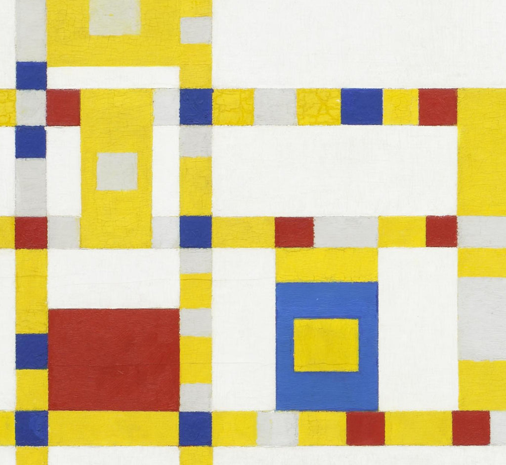Piet Mondrian Abstract Fine Art Print, Broadway Boogie Woogie