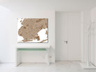 Brooklyn New York City Street Map Print Feature Wall Art Poster