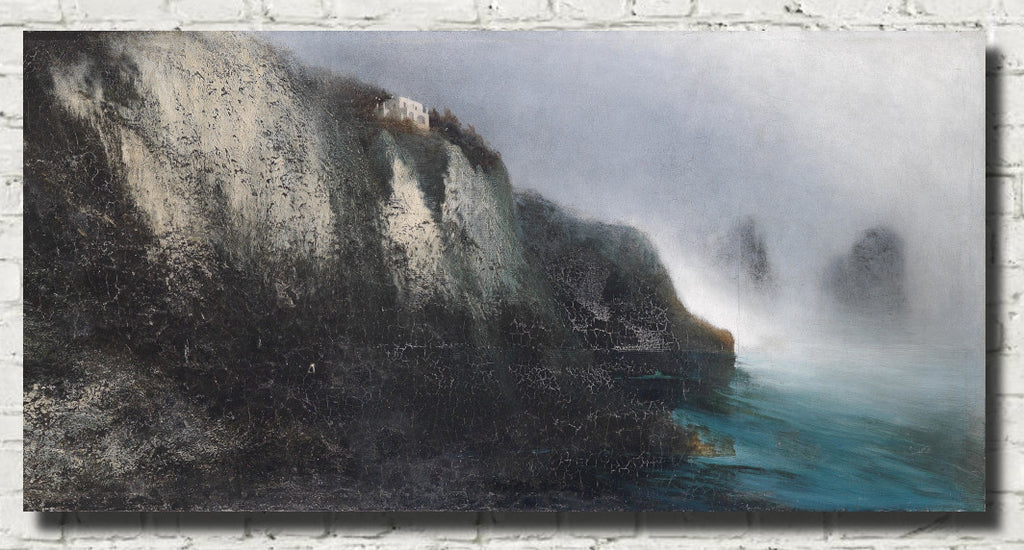 Karl Wilhelm Diefenbach Fine Art Print, Capri Landscape