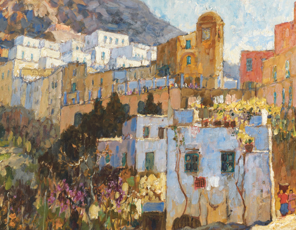 Konstantin Gorbatov Fine Art Print, Capri, Italian Coastal landscape