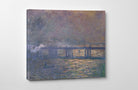 Claude Monet, Charing Cross Bridge, Canvas Reproduction