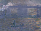 Claude Monet, Charing Cross Bridge, Canvas Reproduction