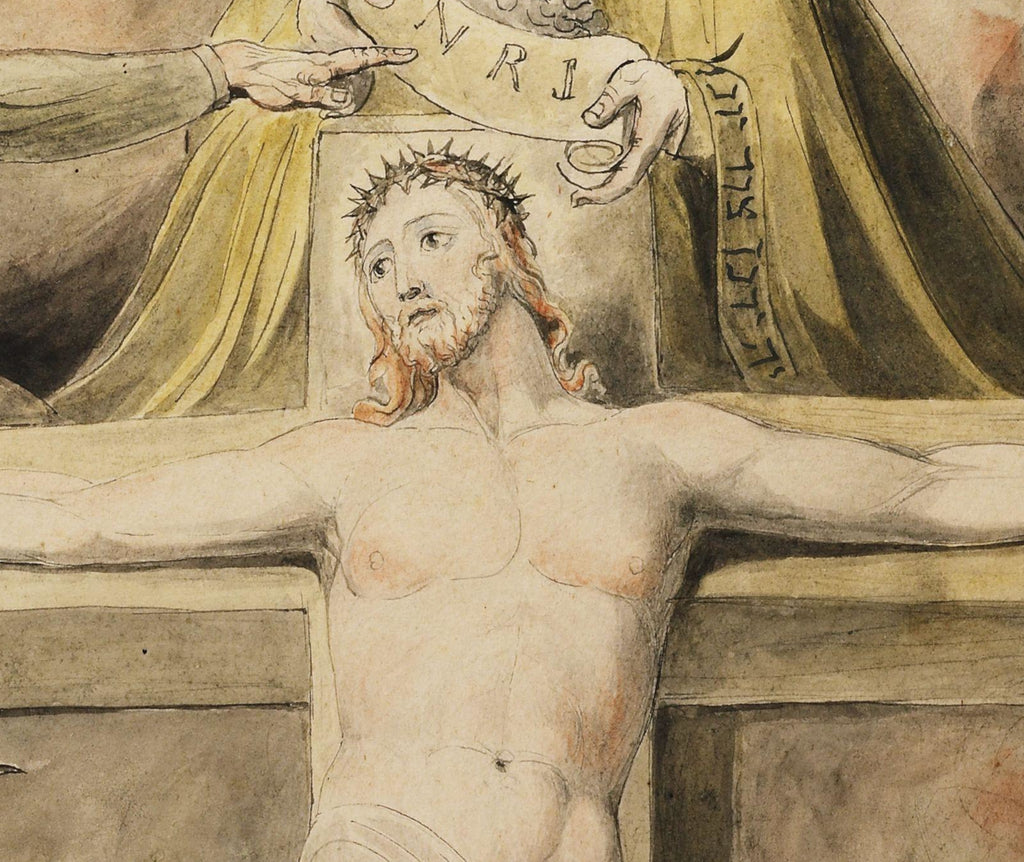 Christ Nailed to the Cross, William Blake