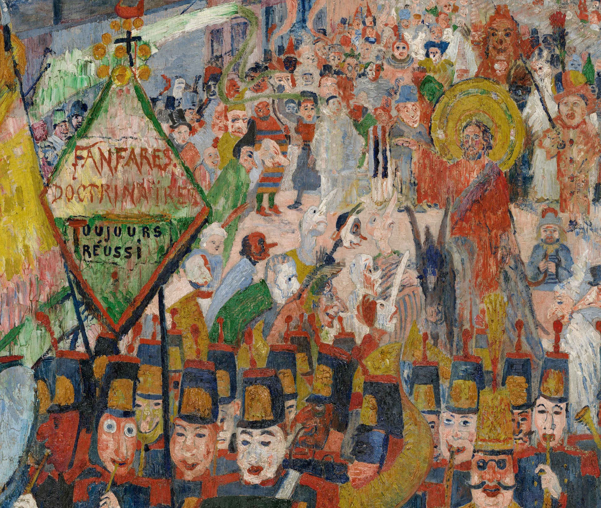 Death and the masks (1897) by James Ensor GalleryThane